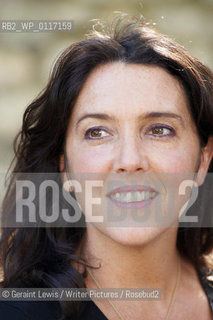 Bettany Hughes, writer, at the Woodstock Literary Festival, Woodstock, Oxfordshire, UK, September 18, 2010. ..©Geraint Lewis/Writer Pictures/Rosebud2