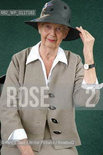 Childrens writer Shirley Hughes, author of Alfie, at the Edinburgh International Book Festival...Copyright©Pascal Saez/Writer Pictures/Rosebud2