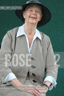 Childrens writer Shirley Hughes, author of Alfie, at the Edinburgh International Book Festival...Copyright©Pascal Saez/Writer Pictures/Rosebud2