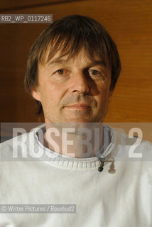 ecologist,TV presenter, writer, adventurer Nicolas Hulot after a press conference for the launch of the Pacte©Writer Pictures/Rosebud2