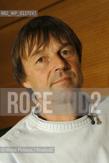ecologist,TV presenter, writer, adventurer Nicolas Hulot after a press conference for the launch of the Pacte©Writer Pictures/Rosebud2