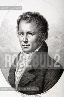 Friedrich Heinrich Alexander Humbolt (1769-1859) ..Copyright©NMG/Writer Pictures/Rosebud2