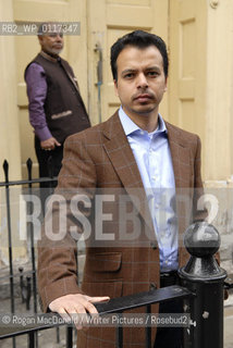 Ed Husain in the market in front of the London Hospital in Whitechapel..©Rogan MacDonald/Writer Pictures/Rosebud2
