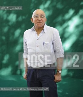Aamer Hussein, author and writer of the book Another Gulmohar at The Edinburgh International Book Festival 2009 ..copyright©Geraint Lewis/Writer Pictures/Rosebud2