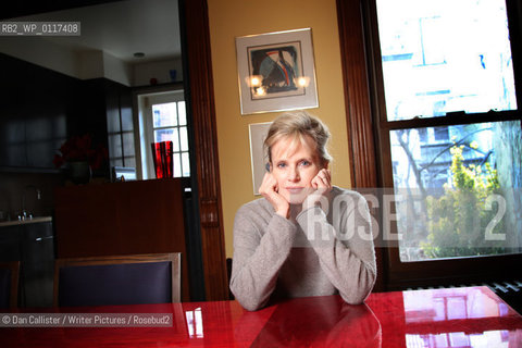 Author Siri Hustvedt in her home, Brooklyn,  New York, USA.  ..copyright©Dan Callister/Writer Pictures/Rosebud2