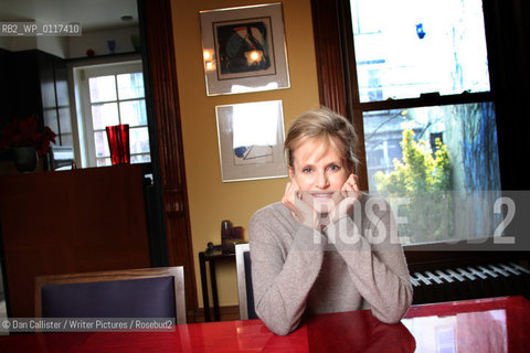 Author Siri Hustvedt in her home, Brooklyn,  New York, USA.  ..copyright©Dan Callister/Writer Pictures/Rosebud2