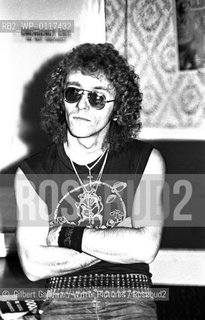 Shaun Hutson, American horror writer, at Fantasycon XI in Birmingham, UK, November 12, 1986..©.Gilbert Gallerne/Writer Pictures/Rosebud2