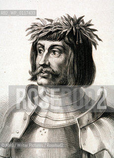 Ulrich Von Hutten (1488-1523).German Satirist and humorist. Crowned Poet Laureate by emperor Maximillian...copyright©NMG/Writer Pictures/Rosebud2
