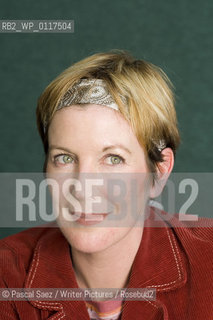 Writer MJ Hyland at the Edinburgh International Book Festival 2006....Copyright©Pascal Saez/Writer Pictures/Rosebud2