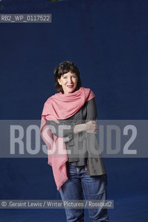 M.J. Hyland, British-born author, at the Edinburgh International Book Festival, August 26, 2010..©.Geraint Lewis/Writer Pictures/Rosebud2