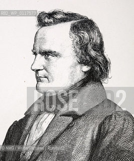 Karl Immermann (1796-1840) German Dramatist and novelist..Copyright©NMG/Writer Pictures/Rosebud2