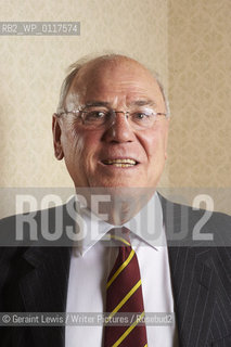 Fred Inglis, writer, at the Woodstock Literary Festival, Woodstock, Oxfordshire, UK, September 15, 2010. ..©Geraint Lewis/Writer Pictures/Rosebud2