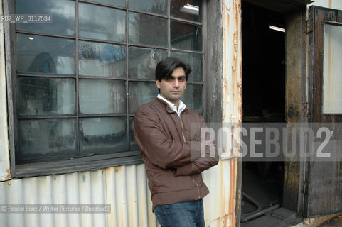 Indian writer Anosh Irani, who now lives in Canada, author of novels The Cripple and his Talismans, and of The Song of Kahunsha,as well as various theatre plays, at the Vancouver International Writers and Readers Festival...Copyright©Pascal Saez/Writer Pictures/Rosebud2
