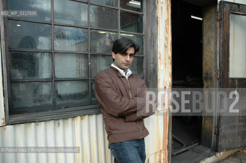 Indian writer Anosh Irani, who now lives in Canada, author of novels The Cripple and his Talismans, and of The Song of Kahunsha,as well as various theatre plays, at the Vancouver International Writers and Readers Festival...Copyright©Pascal Saez/Writer Pictures/Rosebud2