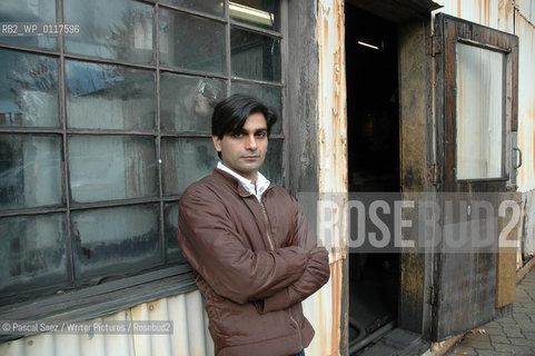 Indian writer Anosh Irani, who now lives in Canada, author of novels The Cripple and his Talismans, and of The Song of Kahunsha,as well as various theatre plays, at the Vancouver International Writers and Readers Festival...Copyright©Pascal Saez/Writer Pictures/Rosebud2
