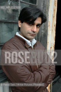 Indian writer Anosh Irani, who now lives in Canada, author of novels The Cripple and his Talismans, and of The Song of Kahunsha,as well as various theatre plays, at the Vancouver International Writers and Readers Festival...Copyright©Pascal Saez/Writer Pictures/Rosebud2