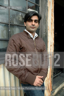 Indian writer Anosh Irani, who now lives in Canada, author of novels The Cripple and his Talismans, and of The Song of Kahunsha,as well as various theatre plays, at the Vancouver International Writers and Readers Festival...Copyright©Pascal Saez/Writer Pictures/Rosebud2