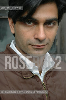 Indian writer Anosh Irani, who now lives in Canada, author of novels The Cripple and his Talismans, and of The Song of Kahunsha,as well as various theatre plays, at the Vancouver International Writers and Readers Festival...Copyright©Pascal Saez/Writer Pictures/Rosebud2