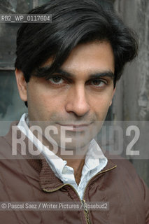 Indian writer Anosh Irani, who now lives in Canada, author of novels The Cripple and his Talismans, and of The Song of Kahunsha,as well as various theatre plays, at the Vancouver International Writers and Readers Festival...Copyright©Pascal Saez/Writer Pictures/Rosebud2