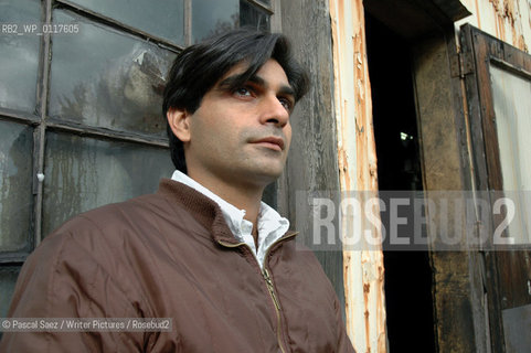 Indian writer Anosh Irani, who now lives in Canada, author of novels The Cripple and his Talismans, and of The Song of Kahunsha,as well as various theatre plays, at the Vancouver International Writers and Readers Festival...Copyright©Pascal Saez/Writer Pictures/Rosebud2