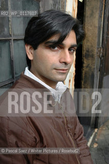 Indian writer Anosh Irani, who now lives in Canada, author of novels The Cripple and his Talismans, and of The Song of Kahunsha,as well as various theatre plays, at the Vancouver International Writers and Readers Festival...Copyright©Pascal Saez/Writer Pictures/Rosebud2