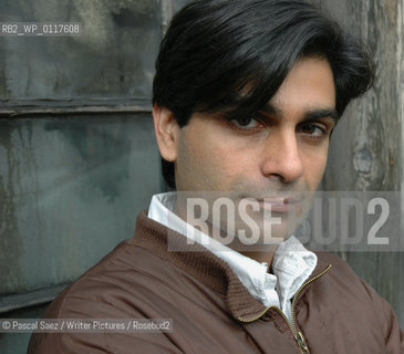 Indian writer Anosh Irani, who now lives in Canada, author of novels The Cripple and his Talismans, and of The Song of Kahunsha,as well as various theatre plays, at the Vancouver International Writers and Readers Festival.....Copyright©Pascal Saez/Writer Pictures/Rosebud2