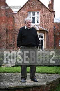 David Irving at his home near Windsor, Berkshire...copyright©John Lawrence/Writer Pictures/Rosebud2