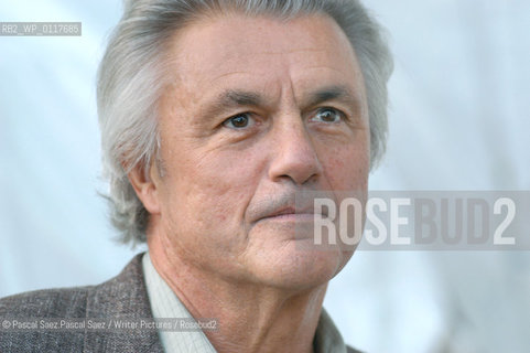 American writer John Irving, author of novels like The Cider House Rules or The World According to Garp at the Edinburgh International Book Festival 2003..Copyright©Pascal Saez.Pascal Saez/Writer Pictures/Rosebud2