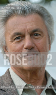American writer John Irving, author of novels like The Cider House Rules or The World According to Garp at the Edinburgh International Book Festival 2003..Copyright©Pascal Saez.Pascal Saez/Writer Pictures/Rosebud2