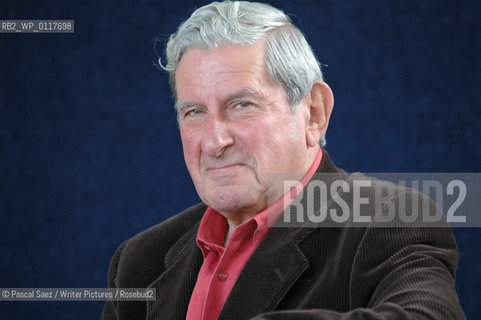Writer Jeremy Isaacs, who was the first chief of Channel 4 and director of the Royal Opera House, and author of Look Me In The Eye at the Edinburgh International Book Festival...Copyright©Pascal Saez/Writer Pictures/Rosebud2