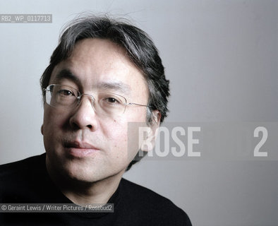 Kazuo Ishiguro author at home.....Copyright©Geraint Lewis/Writer Pictures/Rosebud2