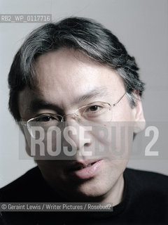 Kazuo Ishiguro author at home.....Copyright©Geraint Lewis/Writer Pictures/Rosebud2