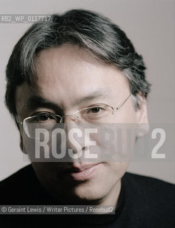 Kazuo Ishiguro author at home.....Copyright©Geraint Lewis/Writer Pictures/Rosebud2