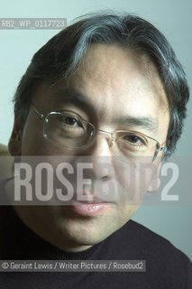Kazuo Ishiguro author at home.....Copyright©Geraint Lewis/Writer Pictures/Rosebud2