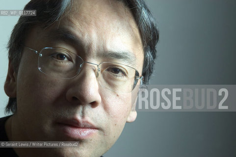 Kazuo Ishiguro author at home.....Copyright©Geraint Lewis/Writer Pictures/Rosebud2