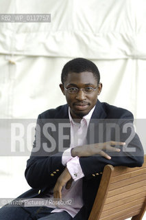 Uzodinma Iweala,,novelist who wrote Beasts of No Nation. CREDIT Geraint Lewis
©Writer Pictures/Rosebud2