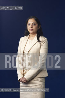Sheena Iyengar, Columbia University Professor, at the 2010 Edinburgh International Book Festival August 29, 2010..Copyright©Geraint Lewis/Writer Pictures/Rosebud2