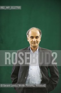 Pico Iyer, writer of the book The Open Roadabout The Dalai Lama in exile at The Edinburgh International Book Festival 2009..copyright©Geraint Lewis/Writer Pictures/Rosebud2