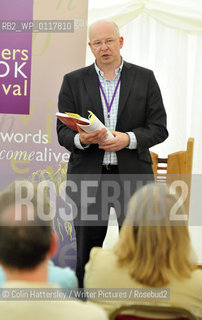 Douglas Jackson Reading event at the Borders Book Festival, hosted by David Robinson 21/06/09....Copyright©Colin Hattersley/Writer Pictures/Rosebud2