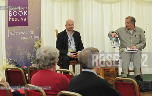 Douglas Jackson Reading event at the Borders Book Festival, hosted by David Robinson 21/06/09....Copyright©Colin Hattersley/Writer Pictures/Rosebud2
