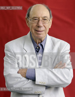 Dan Jacobson  a nominee for the Booker Prize 2005. CREDIT Geraint Lewis
©Writer Pictures/Rosebud2