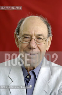 Dan Jacobson  a nominee for the Booker Prize 2005. CREDIT Geraint Lewis
©Writer Pictures/Rosebud2