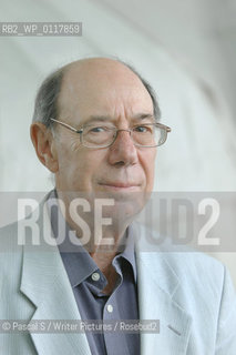 15 August 2005-Edinburgh,UK- British writer Dan Jacobson at the Edinburgh International Book Festival..Copyright©Pascal S/Writer Pictures/Rosebud2