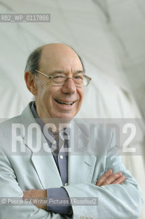 15 August 2005-Edinburgh,UK- British writer Dan Jacobson at the Edinburgh International Book Festival..Copyright©Pascal S/Writer Pictures/Rosebud2
