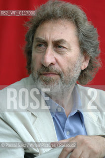 British writer Howard Jacobson at the Edinburgh International Book Festival...Copyright©Pascal Saez/Writer Pictures/Rosebud2
