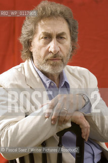 British writer Howard Jacobson at the Edinburgh International Book Festival...Copyright©Pascal Saez/Writer Pictures/Rosebud2