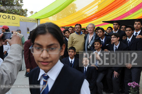 The DSC Jaipur Literature Festival 2009 billed as Asias Leading Literary Festival at Diggi Palace the old city area of Jaipur,  capital city of Rajastan...copyright©Nick Cunard/Writer Pictures/Rosebud2