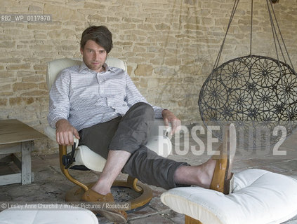 Alex James, bass player with the band Blur pictured at his house...copyright©Lesley Anne Churchill/Writer Pictures/Rosebud2