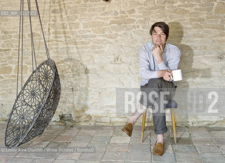 Alex James, bass player with the band Blur pictured at his house...copyright©Lesley Anne Churchill/Writer Pictures/Rosebud2