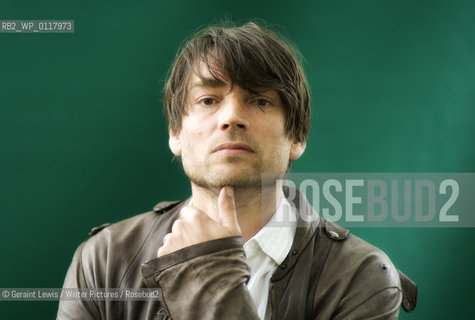 Alex James, former Rock Star with the band Blur, now a writer..copyright©Geraint Lewis/Writer Pictures/Rosebud2